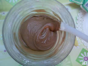 torta al cioccolato glassata
