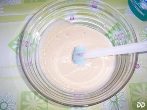 Torta alla banana con decorazione al cioccolato