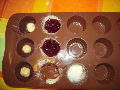 Cioccolatini semplici variegati