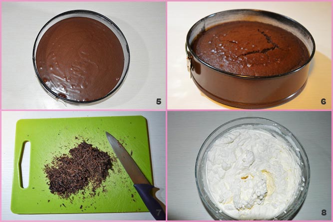 Torta cioccolato e panna
