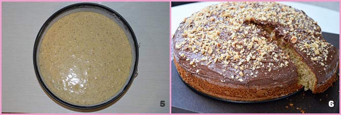 Torta nocciole e nutella
