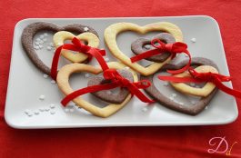 Biscotti di San Valentino: Doppi cuori da condividere